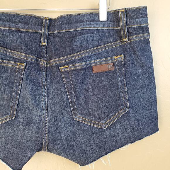 Joe's Jeans Marisela Cutoff Raw Hem Denim Shorts - Picture 7 of 9
